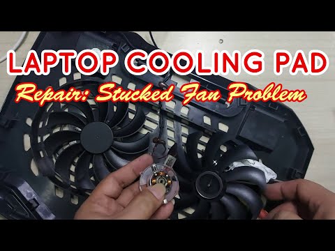 Laptop Cooling Pad Repair (Stuck Fan Fixed)