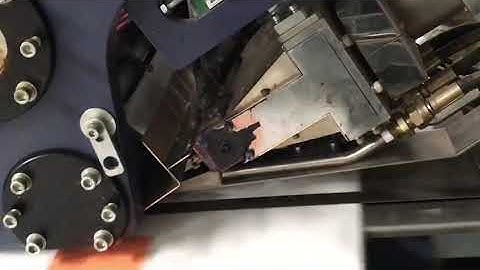 Full automatic pp woven valve bag making machine made in China