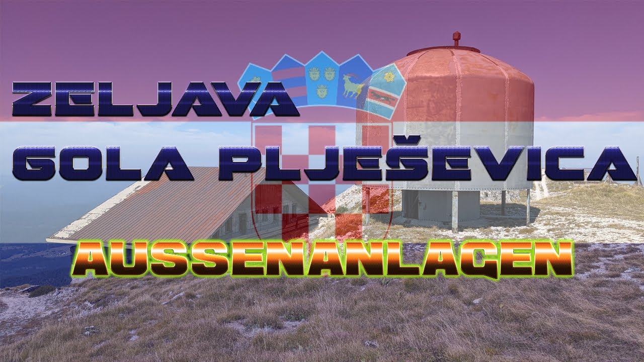 Zeljava - Radarstation Gola Pljesevica Teil 3 - Aussengelände