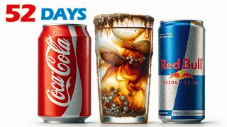 52 Days of Transformation: Coca-Cola vs Red Bull Evaporation &amp; Mold Growth