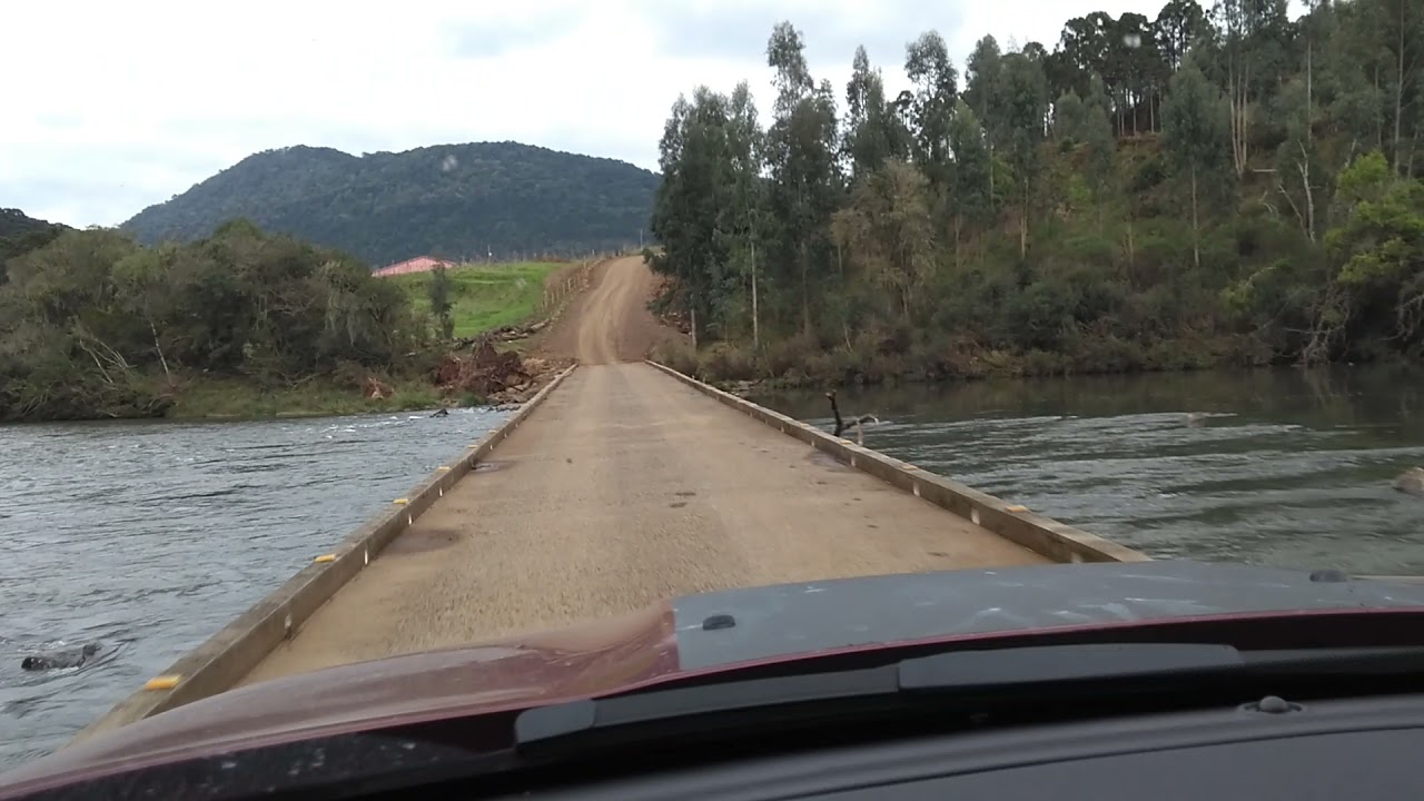 Ponte sobre o rio Pelotas na RS-020 - YouTube