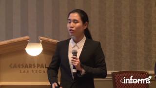 INFORMS O.R. & Analytics Student Team Competition Student Competition - Second Place
