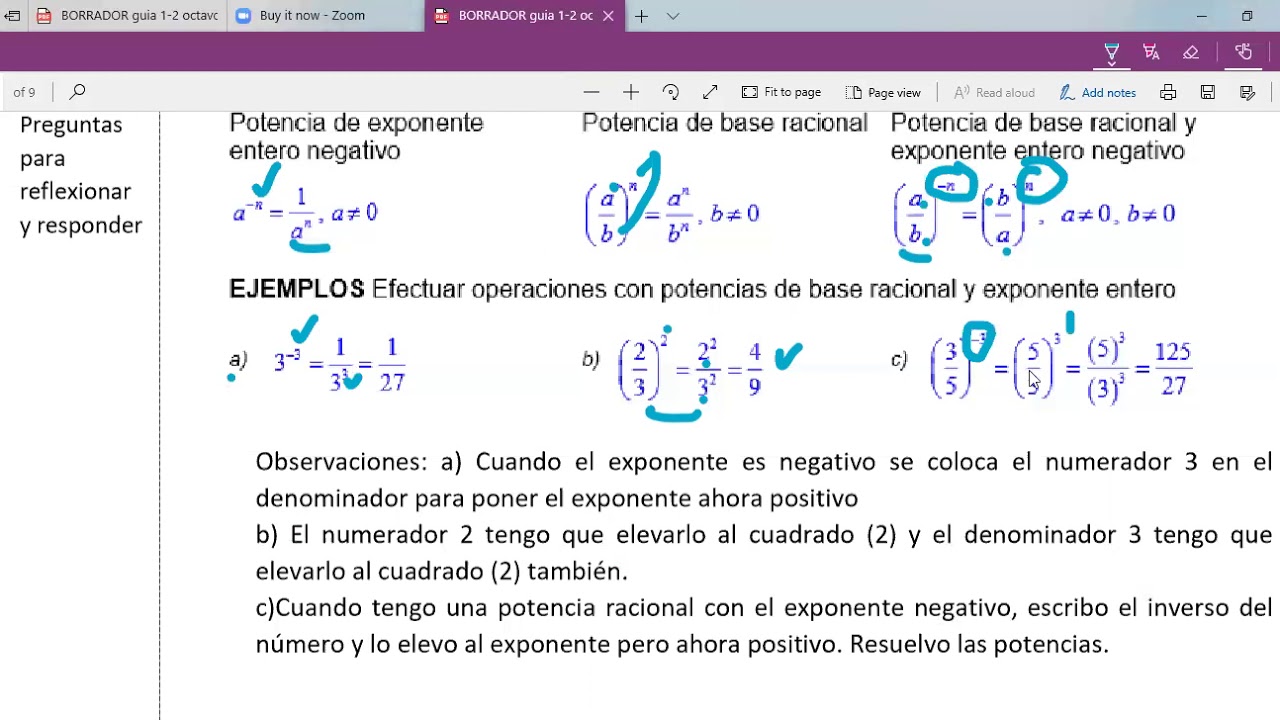 Derivada De Logaritmo Natural Con Fraccion