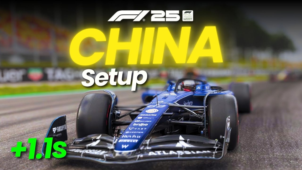 F1 25 China Setup Best Car Setup for Shanghai - YouTube