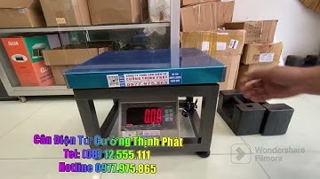 Hướng dẫn Calip Cân ghế ngồi T7E 100KG, SHOP CÂN ĐIỆN TỬ