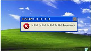 Famous Windows XP Error Funny Compilation Profile