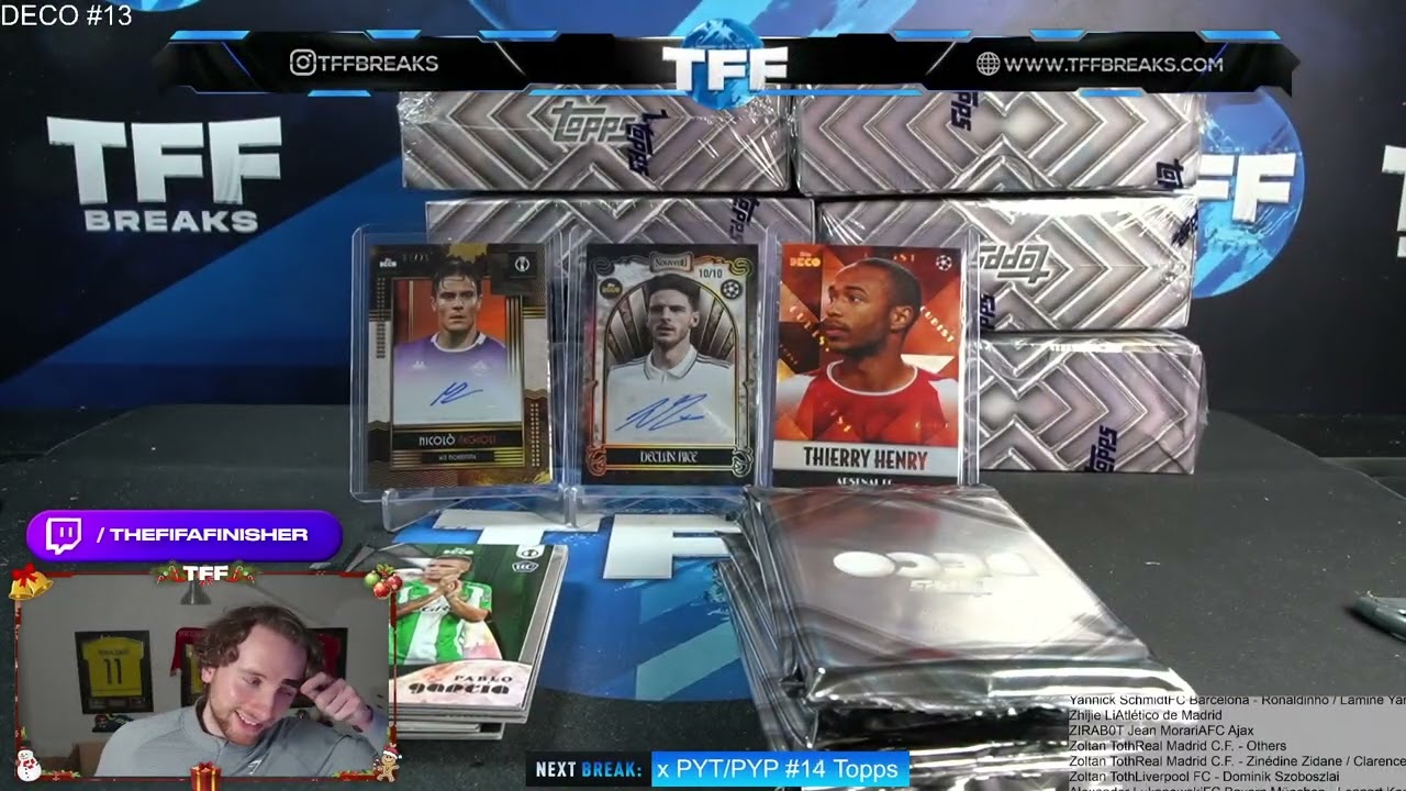 Topps Uefa Club Competitions Deco 2025/26 10 Box PYT/PYP #13