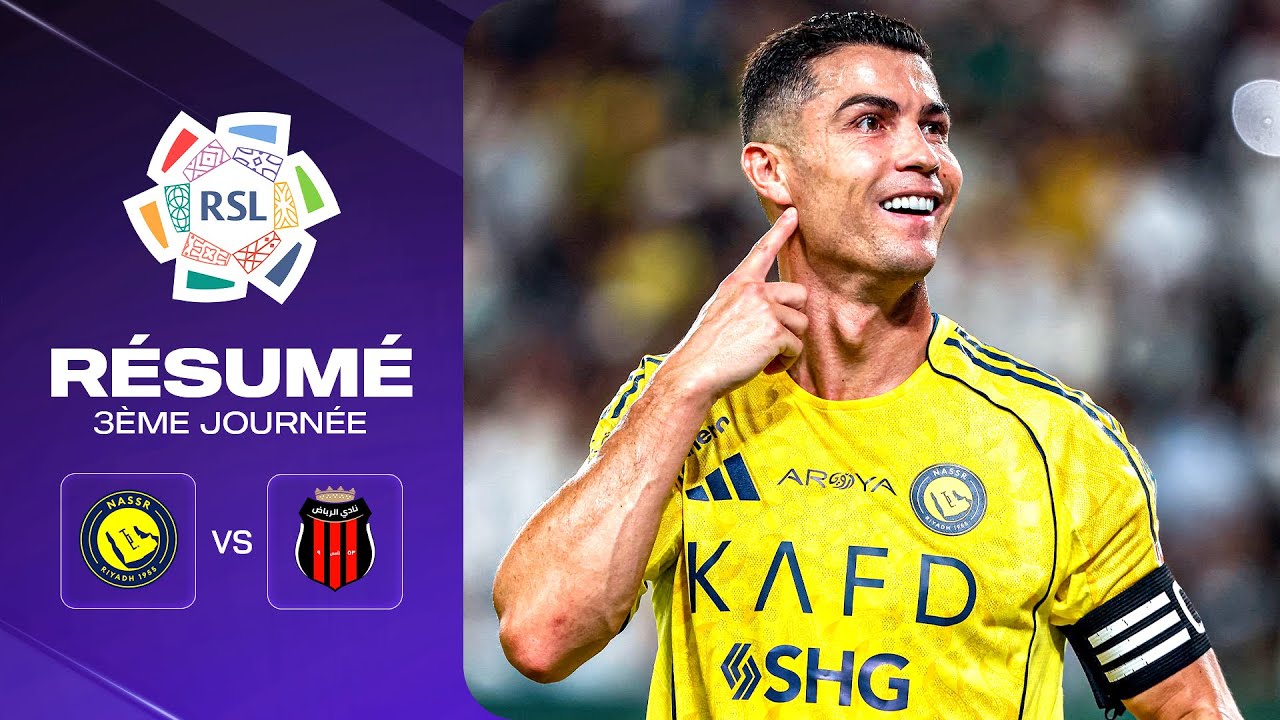 Énorme festival de buts pour CR7 & João Félix face à Al Riyadh (Résumé SPL J3)