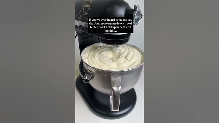 The ONLY Buttercream Recipe you’ll ever need! A breeze to work with and some bakers have called it