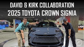 DAVID & KIRK TALK ABOUT THE ALLNEW 2025 TOYOTA CROWN SIGNIA! DO THEY LIKE IT?