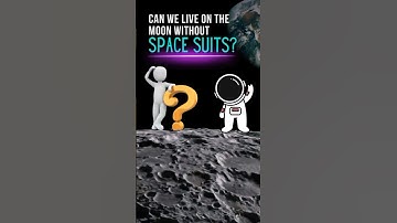 Living on the Moon Without a Spacesuit? #shorts