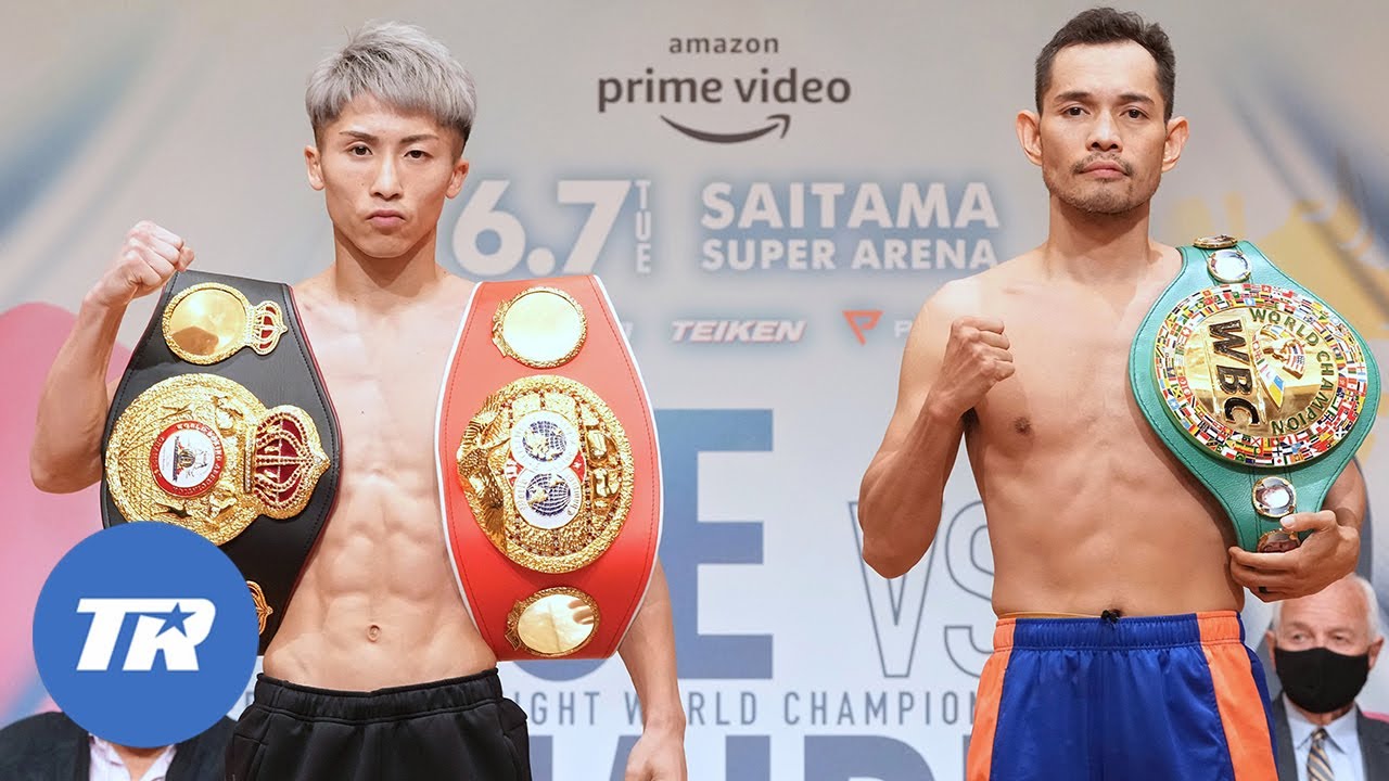 Naoya Inoue and Nonito Donaire Make Weight For Rematch Unification Official Tues 530 AM ET ESPN+