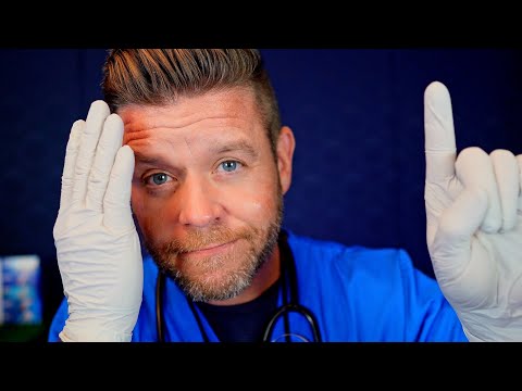 ASMR | School Nurse Examines That Bump (pediatric CNE)