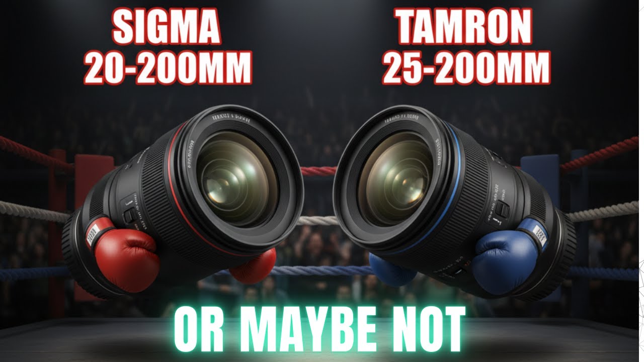 Sigma 20-200 мм или Tamron 25-200 мм?! Лучший бюджетный зум-объектив для всех сфер применения.