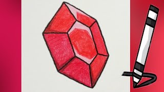 How to Draw Romanian Ruby