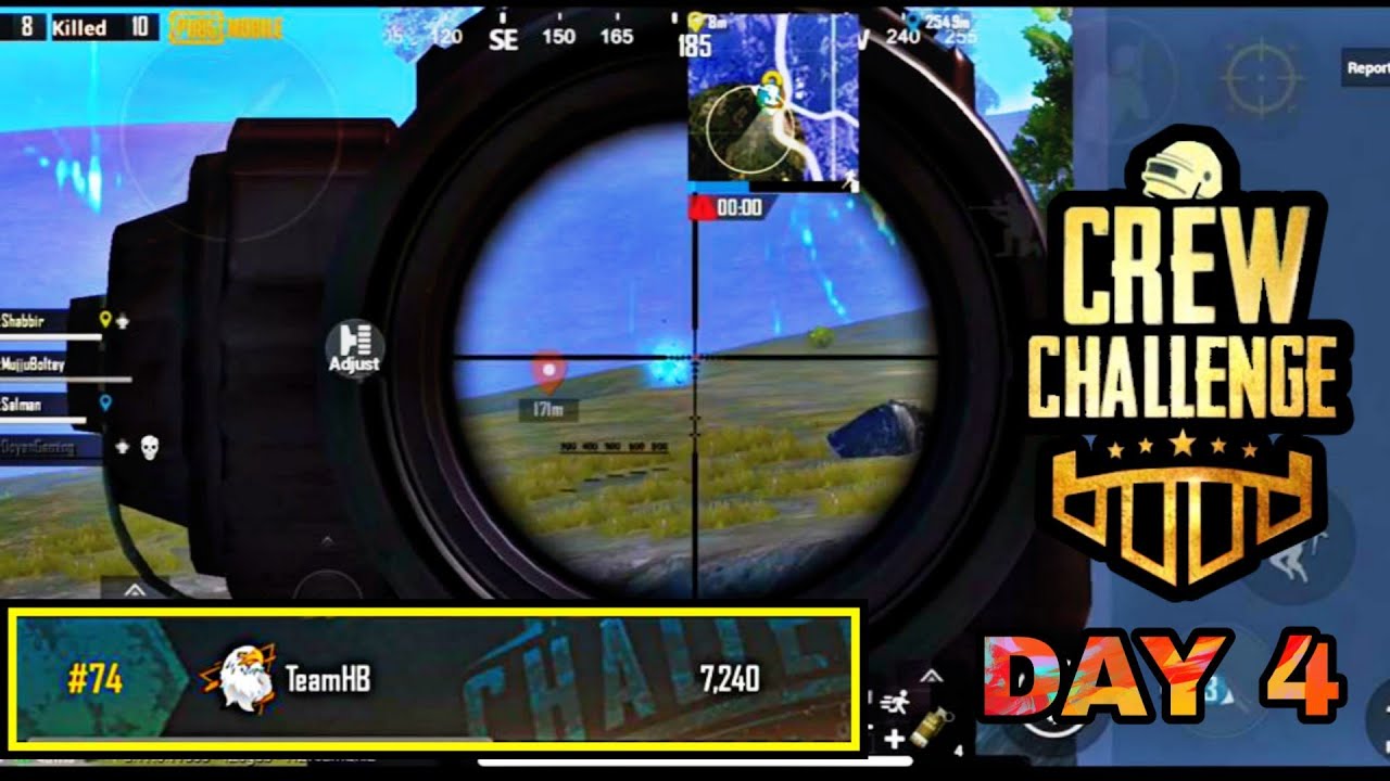 Crew Challenge Top 75 | TeamHB | PUBG Mobile