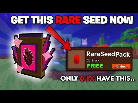 GET THIS LIMITED GROW A GARDEN SEED CODE PACK ITEM NOW!!