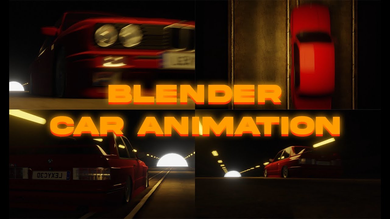 Blender 3D Car Animation CGI - YouTube