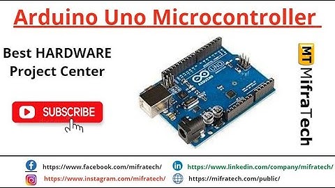 Arduino Uno Microcontroller - Mifratech#bestsensorprojects#bestPCBprojects#bestARDUINOprojects