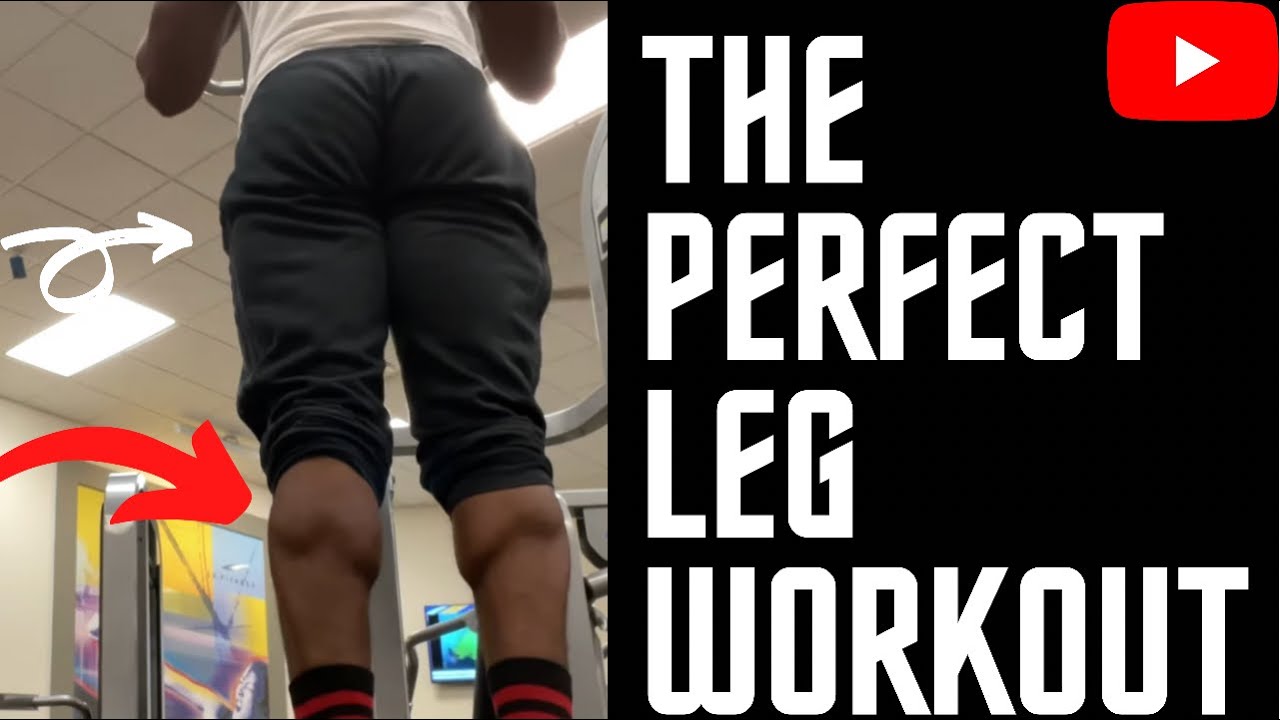 The Perfect leg workout to build big strong legs Naturally - YouTube