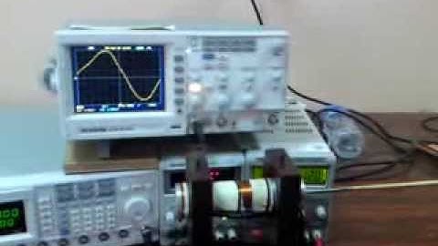 LVDT Operation and Output Curve