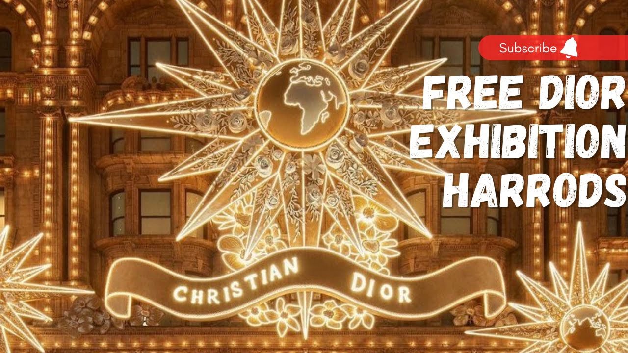 dior harrods exhibition