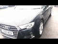 A3 tdi sport black for sale at premier car supermarket ls66wzv