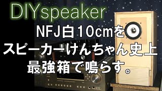 【限界突破】NFJ白100mmフルレンジユニット