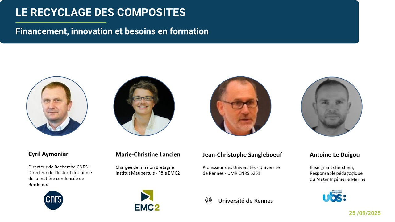 Financement, innovation et besoins en formation : Table ronde