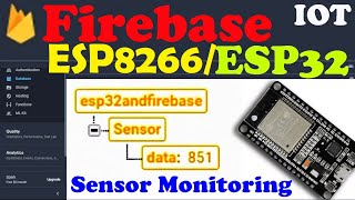 Tutorial IDE Arduino: Mengirim data ESP32 atau ESP8266 ke Firebase dengan mudah