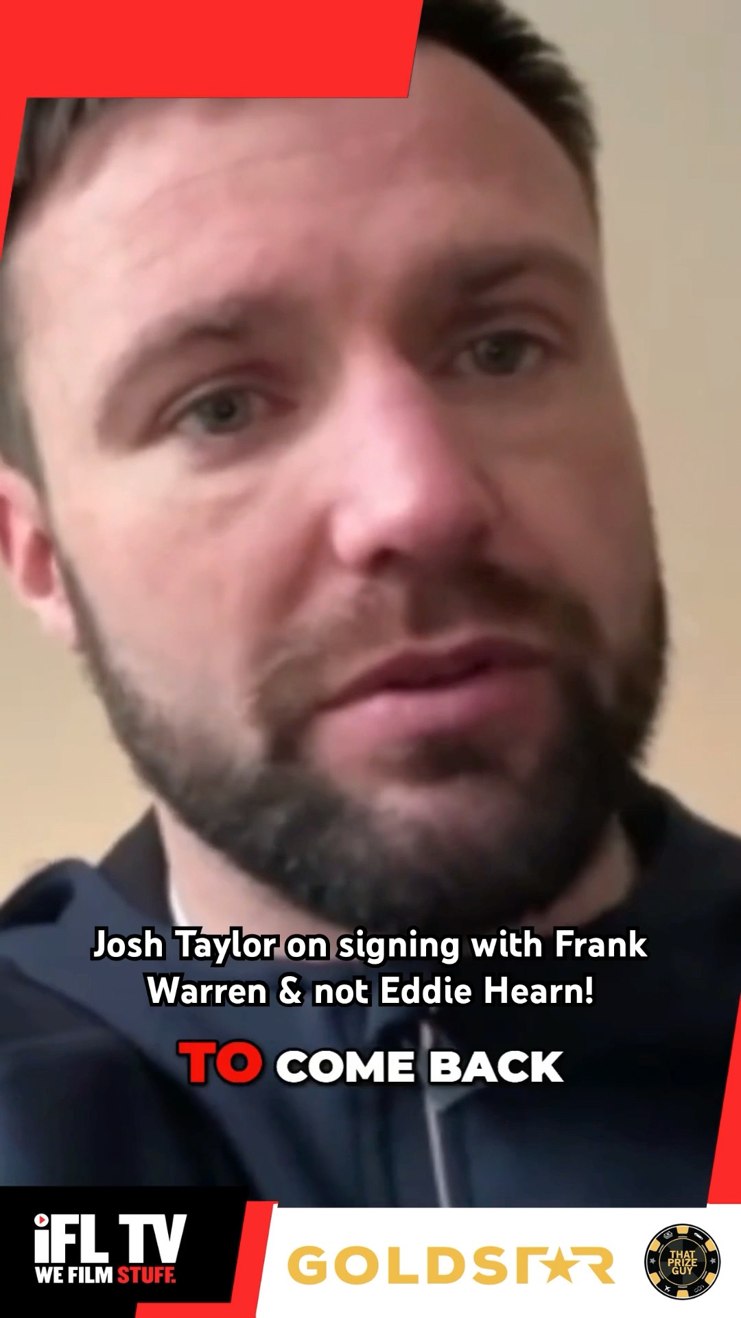 Josh Taylor on signing with Frank Warren \u0026 not Eddie Hearn! #Boxing #JoshTaylor #EddieHearn