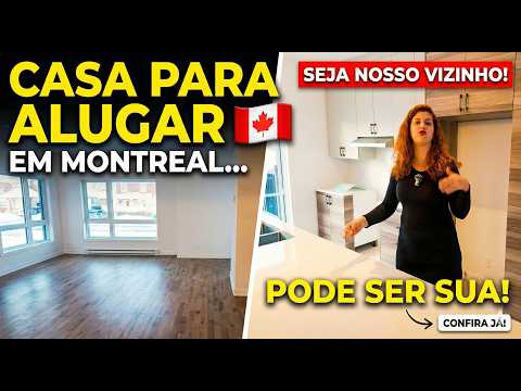 Casa para Alugar em Montreal 🇨🇦 Seja Nosso Vizinho no Canadá!