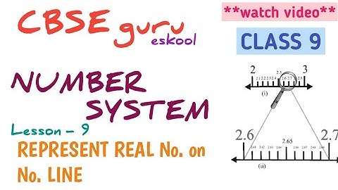 REPRESENTING REAL NUMBERS ON NUMBER LINE 🤓🔥 🔥 | NUMBER SYSTEM | REAL NUMBERS | CLASS 9 MATHS NCERT