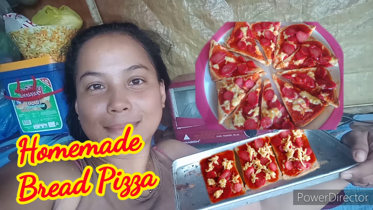 Homemade Bread Pizza 🍕🍕🍕 - YouTube