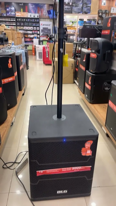 BLG Sub 15’ 3000w e Caixa Ativa 15’ 2000w