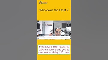 Who owns the project total float?
