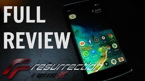 Resurrection Remix 5.8.3 Review/Tour || Best Android ROM ever