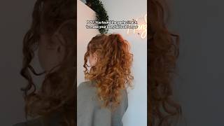 Download Lagu How to fake a longer ponytail👱‍♀️ #curlyhairstyles #curlyponytail MP3