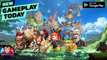 ANCIENT FANTASY (ENG/CBT-3) 2021 New Online Idle-RPG Mobile Android-Gameplay