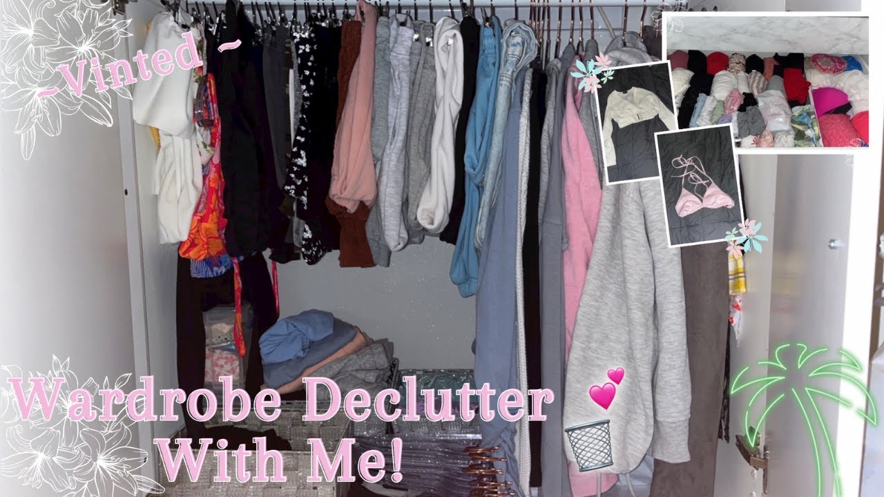 HUGE Wardrobe Declutter! 🤭💕 Selling On Vinted YouTube