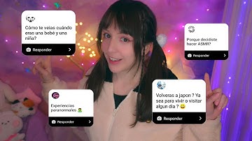 ⭐ASMR Respondiendo sus Preguntas💜[Sub] Preguntas y Respuestas