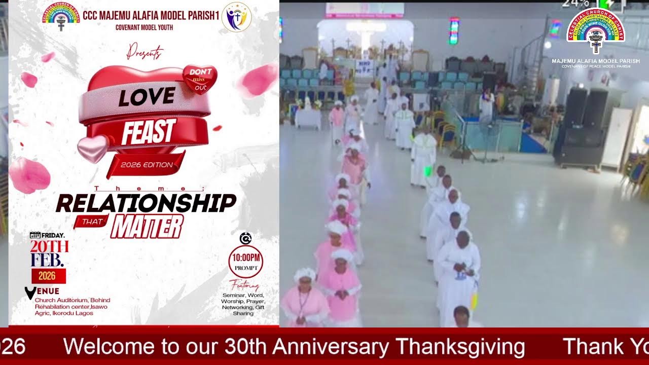 MAJEMU ALAFIA MODEL PARISH Live Stream