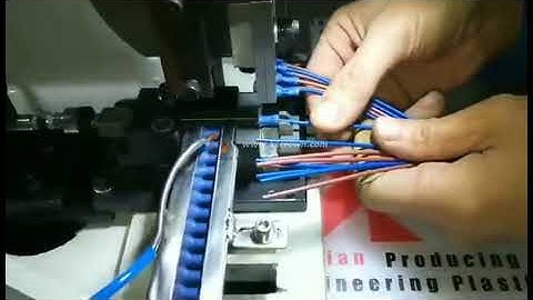 PVC Sleeve Insulated Terminal Crimping Machine, PVC Sleeve Protected Cable Lugs Crimping Machine