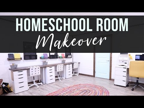 Homeschool School Room Makeover with the Original Scrapbox Dreambox