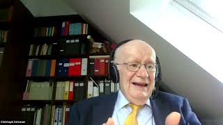 Prof. C. Schreuer - "Why We Need Investment Arbitration"