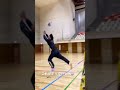 【バレー】テックバレー日本チャンピオンが体育館で本気出したら…#shorts