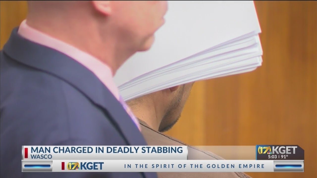 Man charged in deadly stabbing in the Wasco area - YouTube
