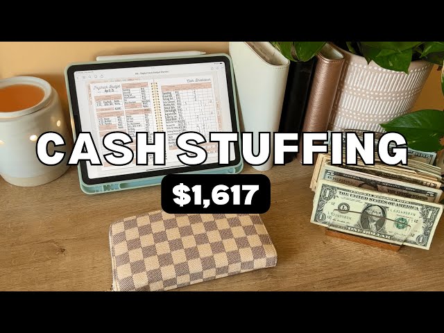 CASH STUFFING, Sinking Funds, Louis Vuitton Agenda, Small business owner