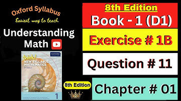 D1 Chapter 1 Exercise 1B Question 11 | Area of Square | Think New Syllabus Mathematics 8th Edition