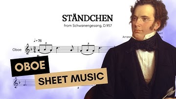 ☆ OBOE • How to play Ständchen (Serenade) • Schubert | oboe sheet music